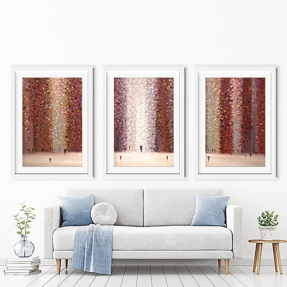 Romance And Rain Framed Art Print Trio Romance And Rain Framed Art Print Trio wall art product Ekaterina Ermilkina