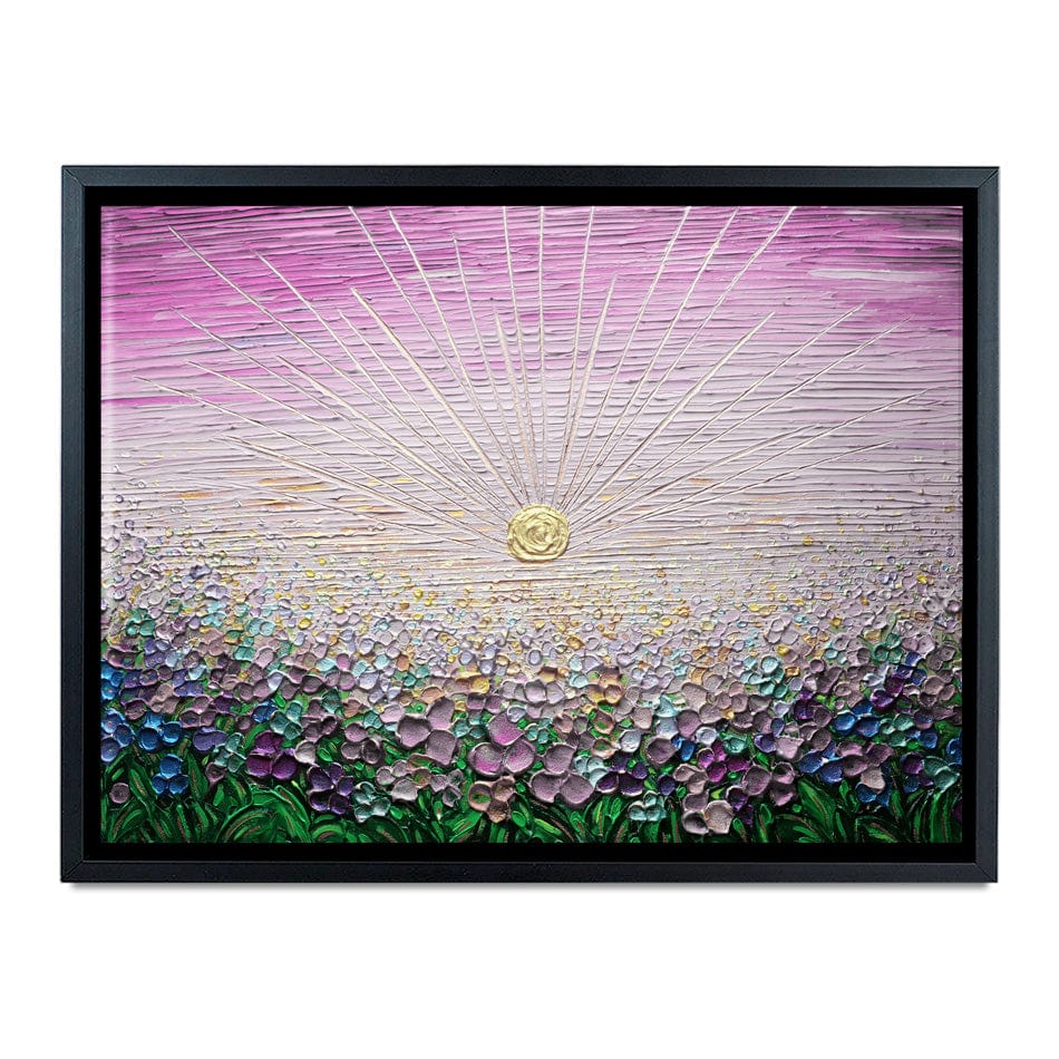 Romance In Purple Canvas Print wall art product Expression By Nada