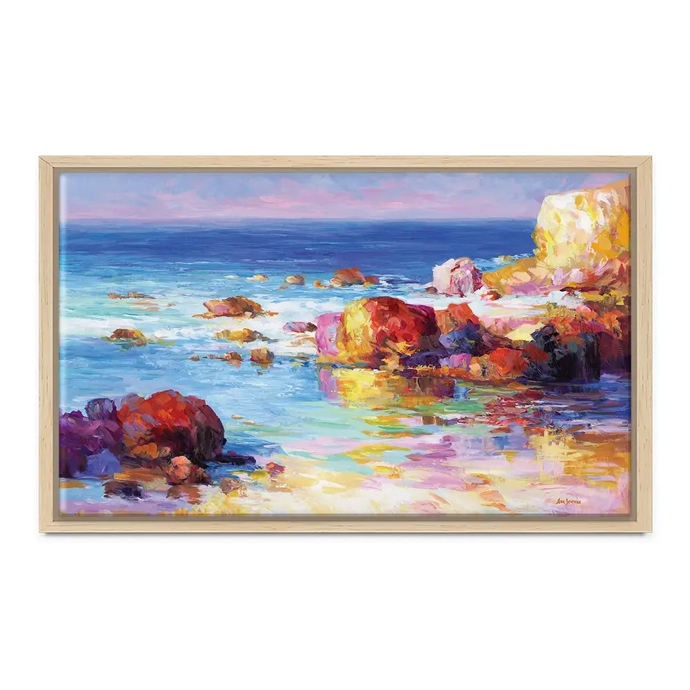 Romantic Seascape Impressions Canvas Print Romantic Seascape Impressions Canvas Print wall art product Leon Devenice