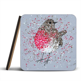 Rosie Robin Coaster Set Rosie Robin Coaster Set wall art product Jo Gough