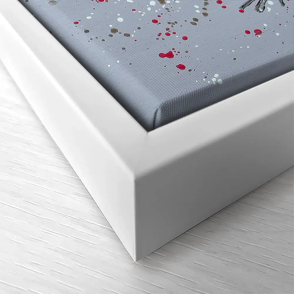 Rosie Robin Square Canvas Print Rosie Robin Square Canvas Print wall art product Jo Gough