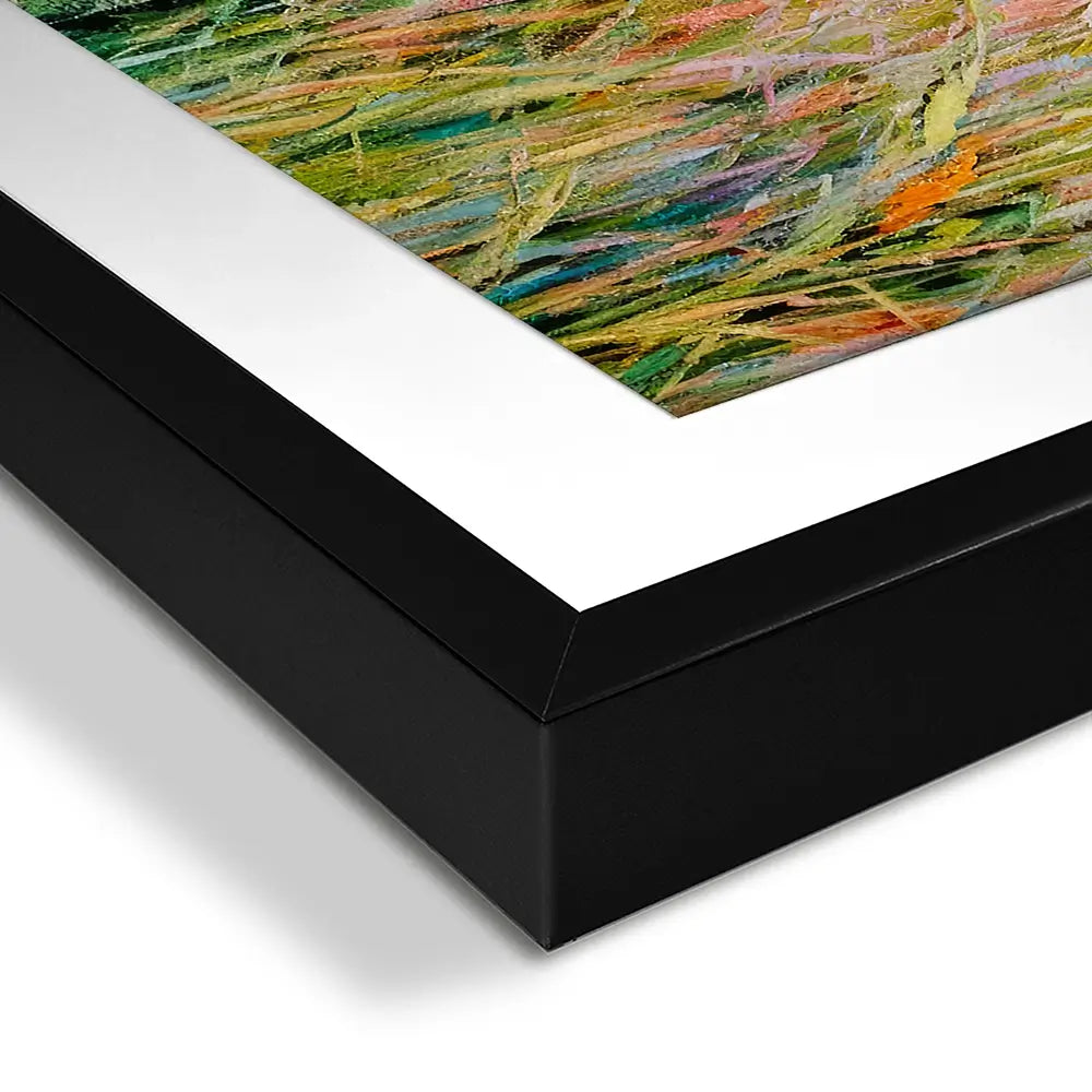 Rough Painted Grass Framed Art Print Rough Painted Grass Framed Art Print wall art product Treechild
