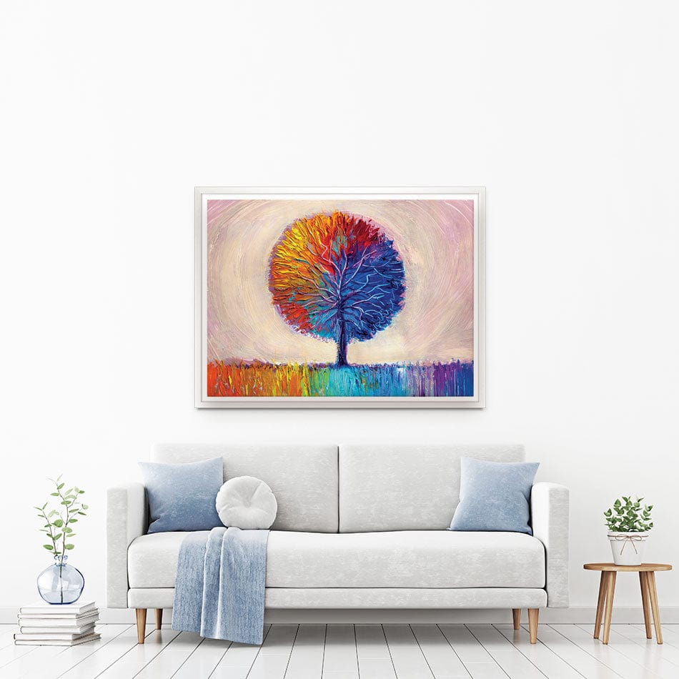 Rounded Tree Of Life Canvas Print wall art product S-BELOV / Shutterstock