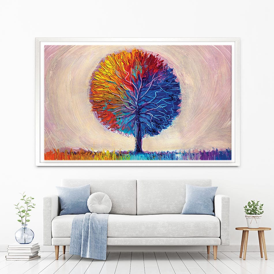 Rounded Tree Of Life Canvas Print wall art product S-BELOV / Shutterstock