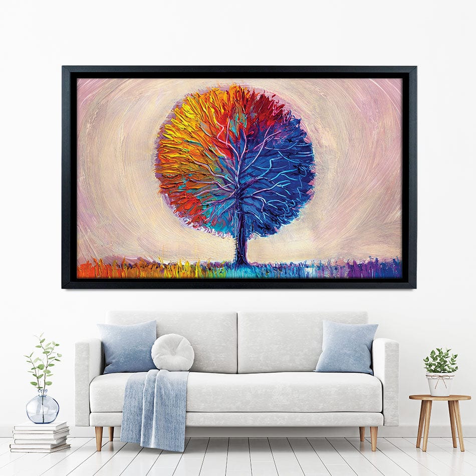 Rounded Tree Of Life Canvas Print wall art product S-BELOV / Shutterstock