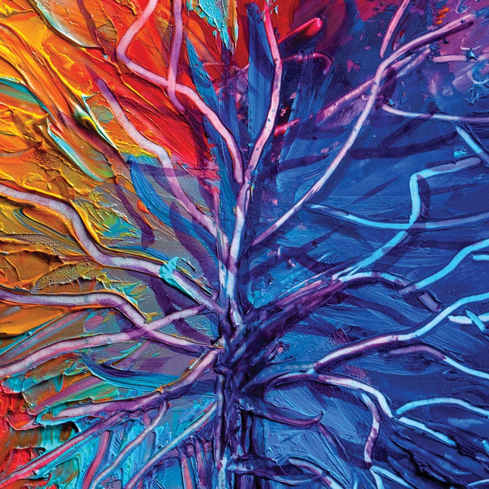 Rounded Tree Of Life Framed Art Print wall art product S-BELOV / Shutterstock