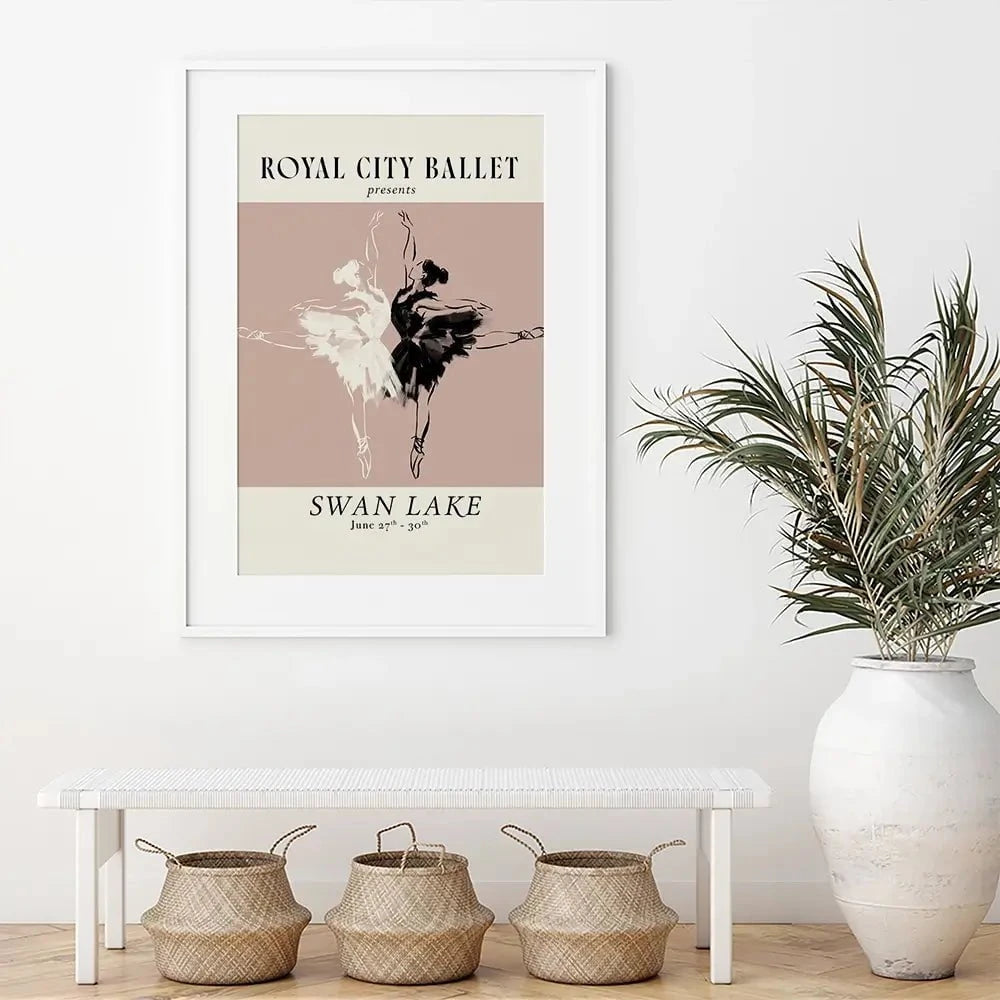 Royal Ballet Poster Framed Art Print Royal Ballet Poster Framed Art Print wall art product Victoria Barnes