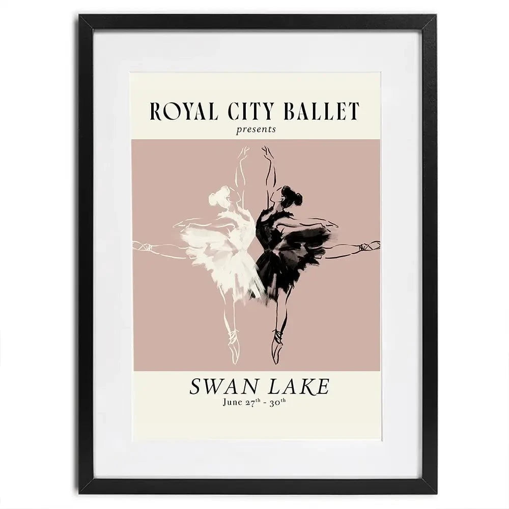 Royal Ballet Poster Framed Art Print Royal Ballet Poster Framed Art Print wall art product Victoria Barnes