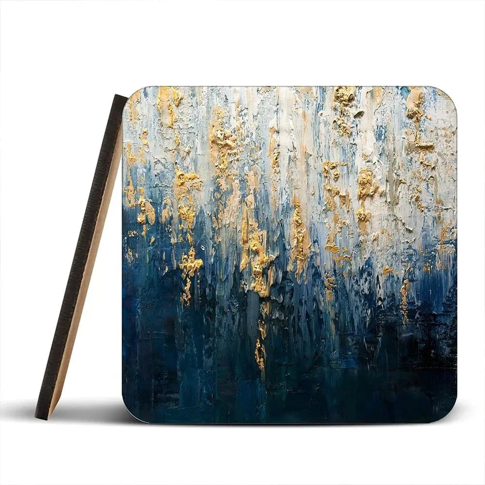 Royal Blue Coaster Set Royal Blue Coaster Set wall art product Osnat Tzadok