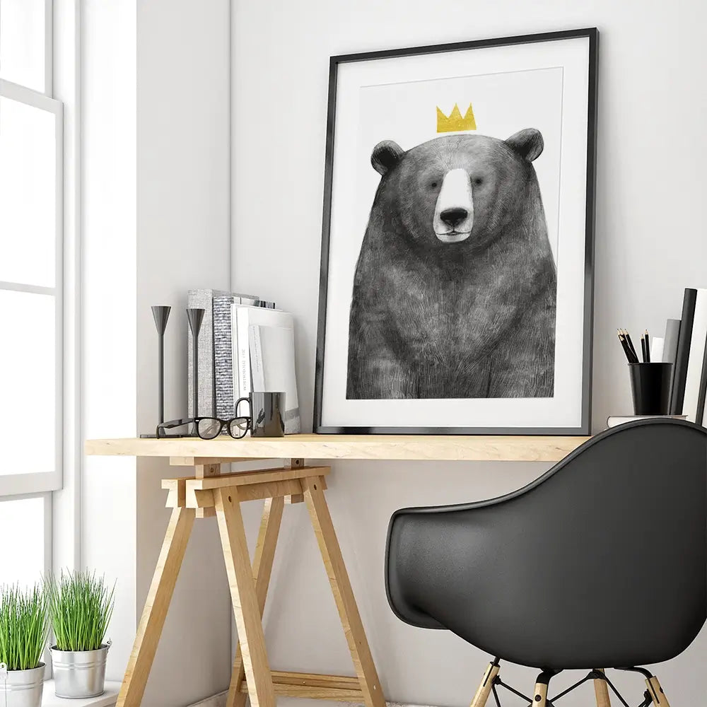 Royal Forester Framed Art Print Royal Forester Framed Art Print wall art product Victoria Borges