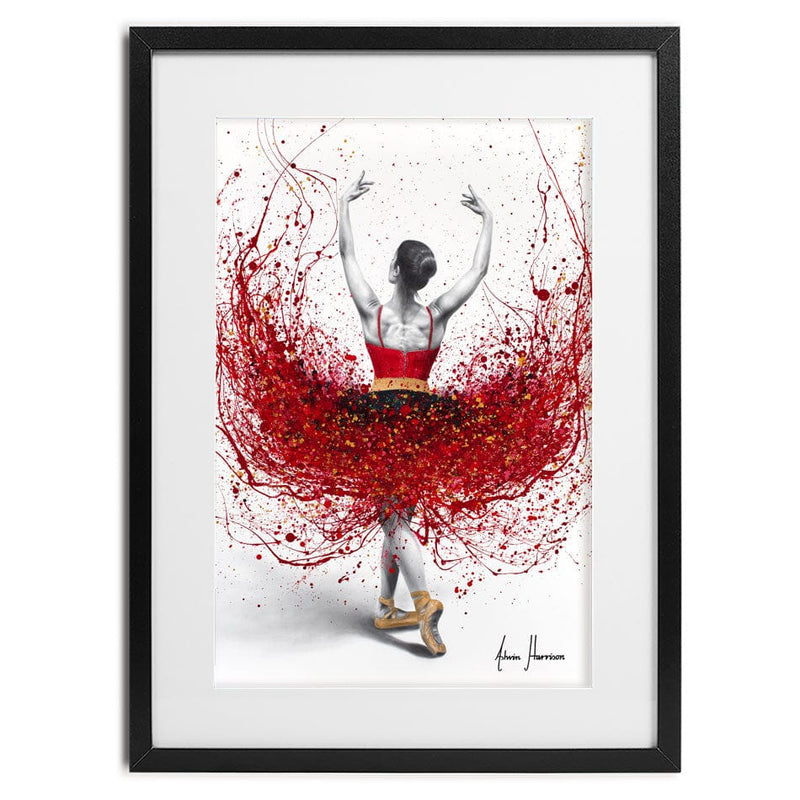 Ruby Rhinestone Dance Framed Art Print wall art product Ashvin Harrison