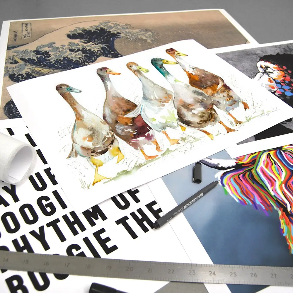 Running Club Art Print Running Club Art Print wall art product Nicola Jane Rowles