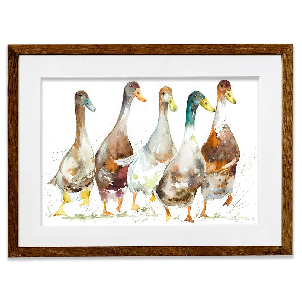 Running Club Framed Art Print Running Club Framed Art Print wall art product Nicola Jane Rowles