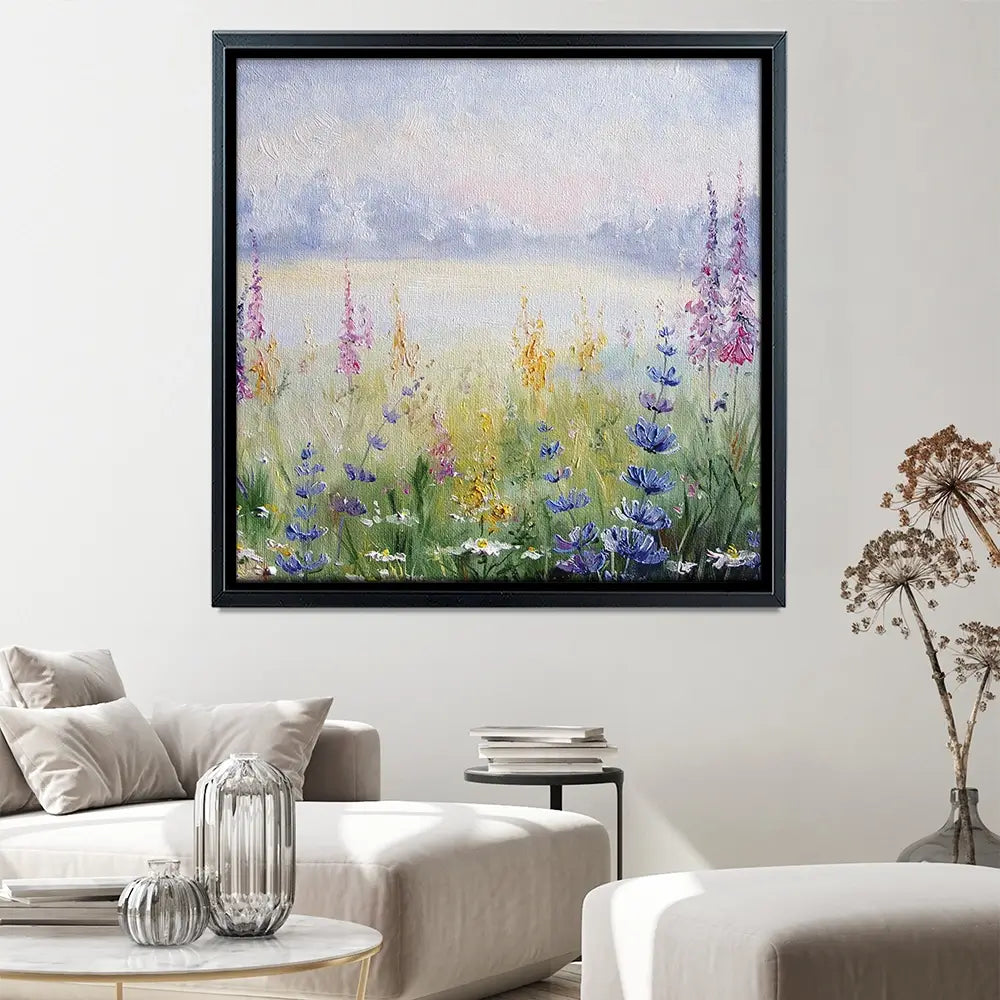 Rural Landscape Square Canvas Print Rural Landscape Square Canvas Print wall art product Yarikart / Shutterstock