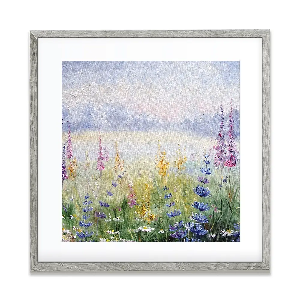 Rural Landscape Square Framed Art Print Rural Landscape Square Framed Art Print wall art product Yarikart / Shutterstock