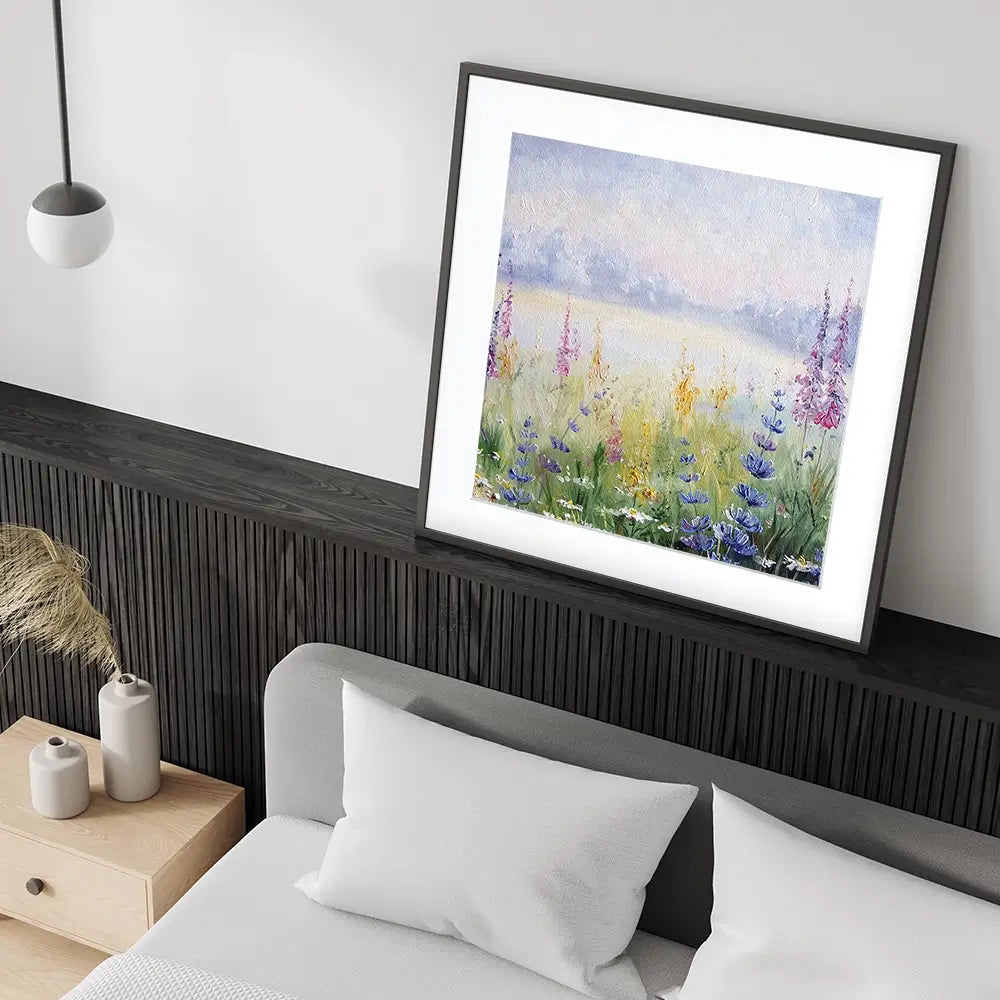 Rural Landscape Square Framed Art Print Rural Landscape Square Framed Art Print wall art product Yarikart / Shutterstock