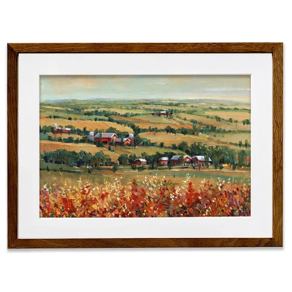 Rural Open Landscape Framed Art Print Rural Open Landscape Framed Art Print wall art product Tim O'Toole