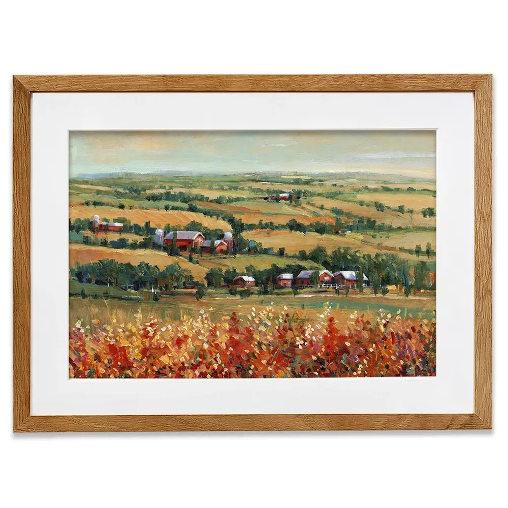 Rural Open Landscape Framed Art Print Rural Open Landscape Framed Art Print wall art product Tim O'Toole