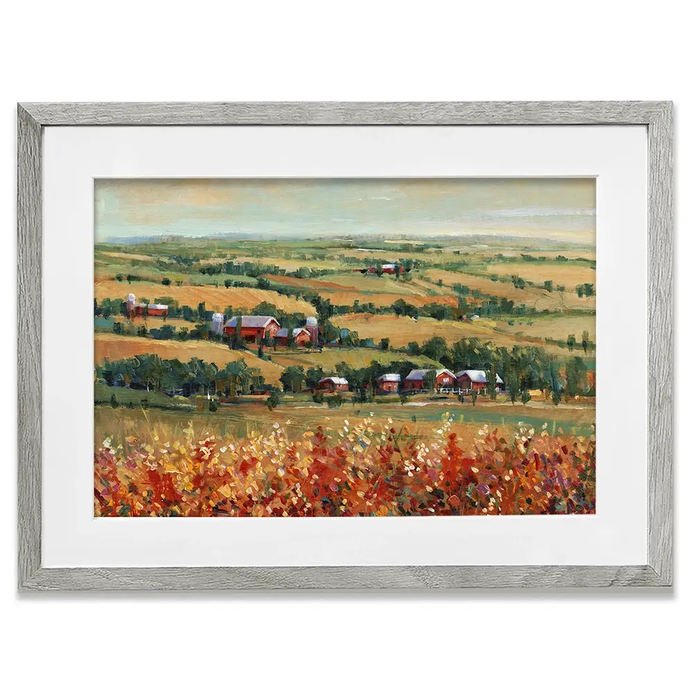 Rural Open Landscape Framed Art Print Rural Open Landscape Framed Art Print wall art product Tim O'Toole