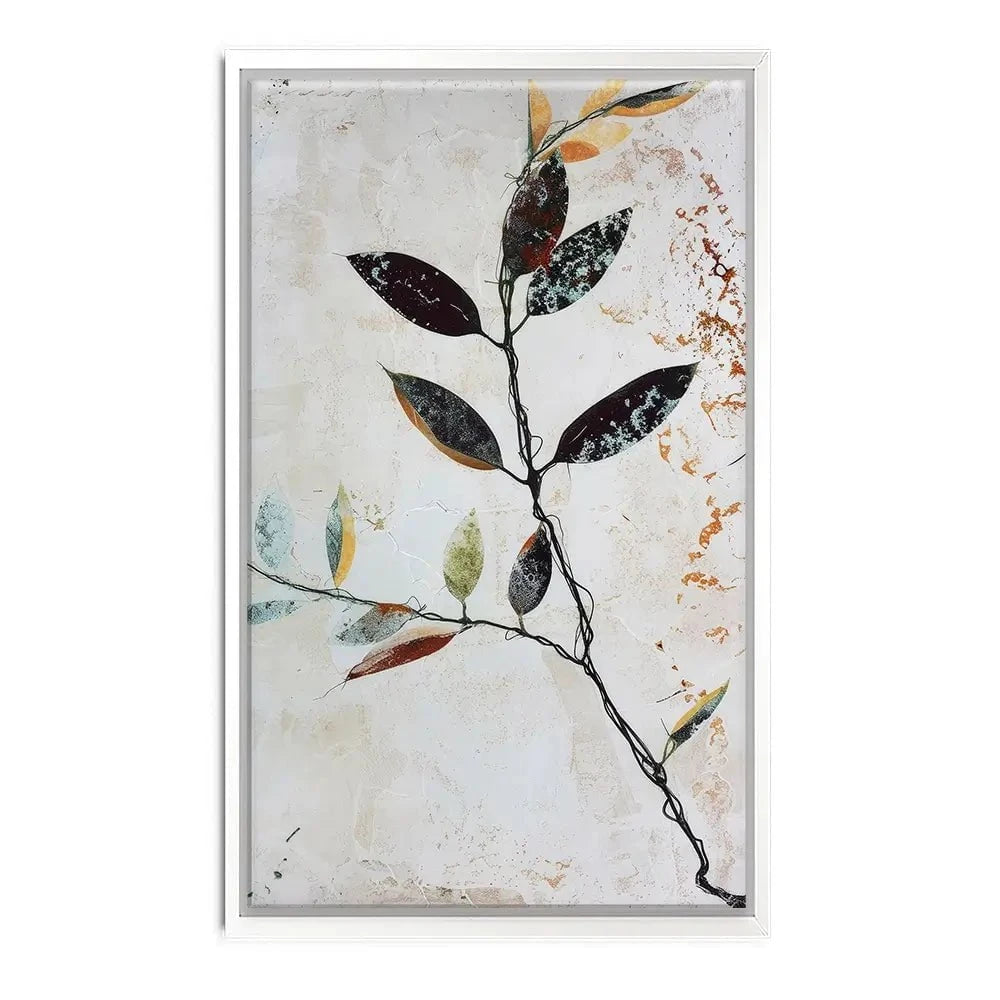 Rustic Leaves Canvas Print Rustic Leaves Canvas Print wall art product Treechild