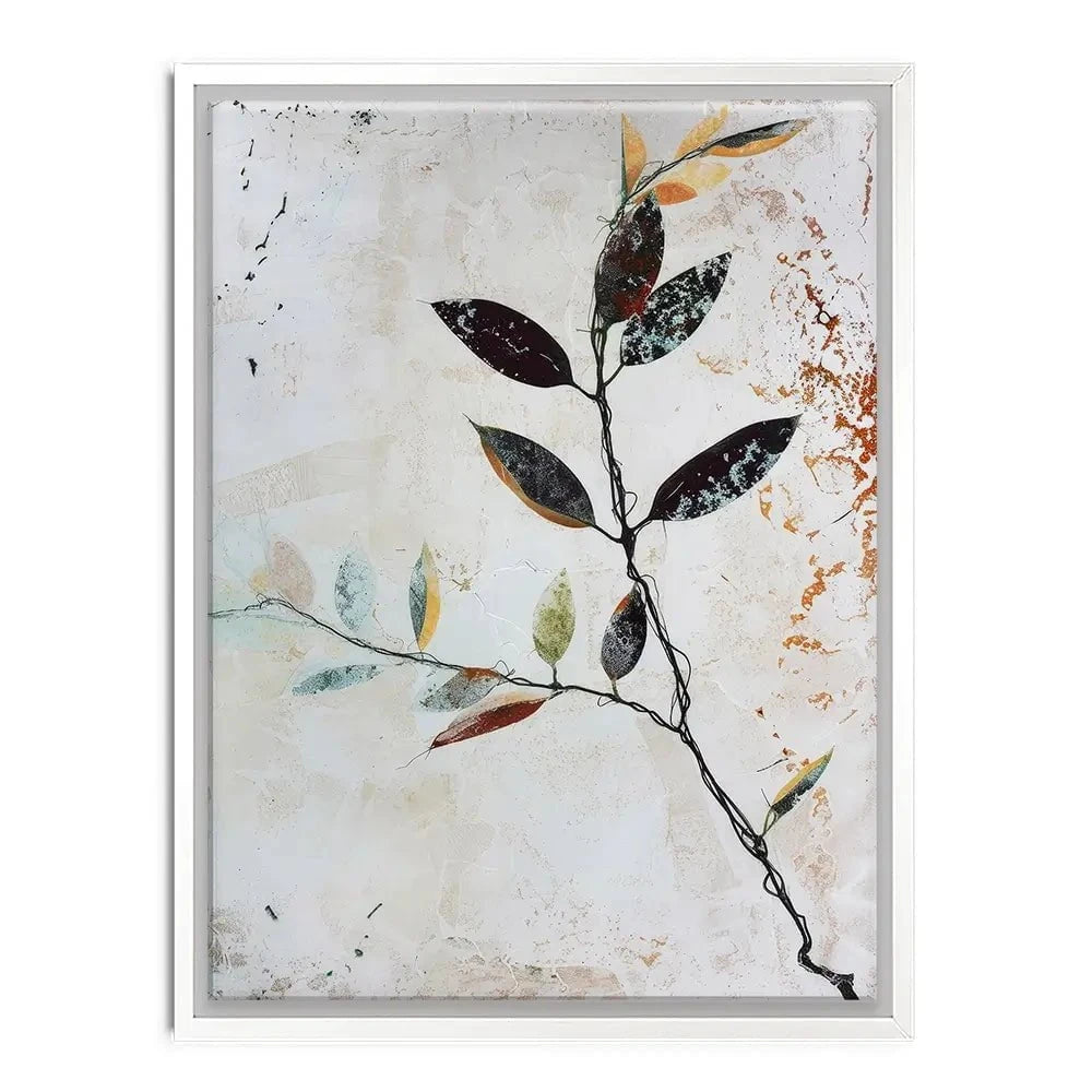 Rustic Leaves Canvas Print Rustic Leaves Canvas Print wall art product Treechild
