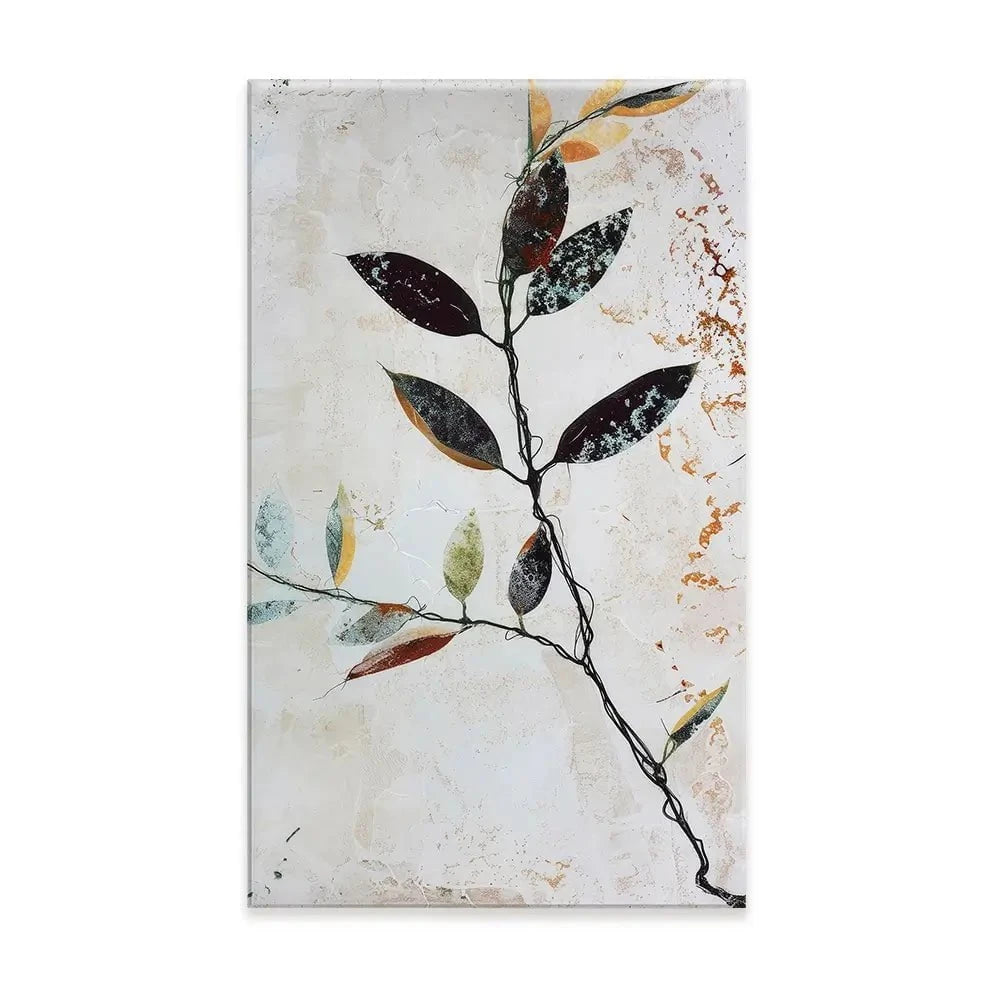 Rustic Leaves Canvas Print Rustic Leaves Canvas Print wall art product Treechild
