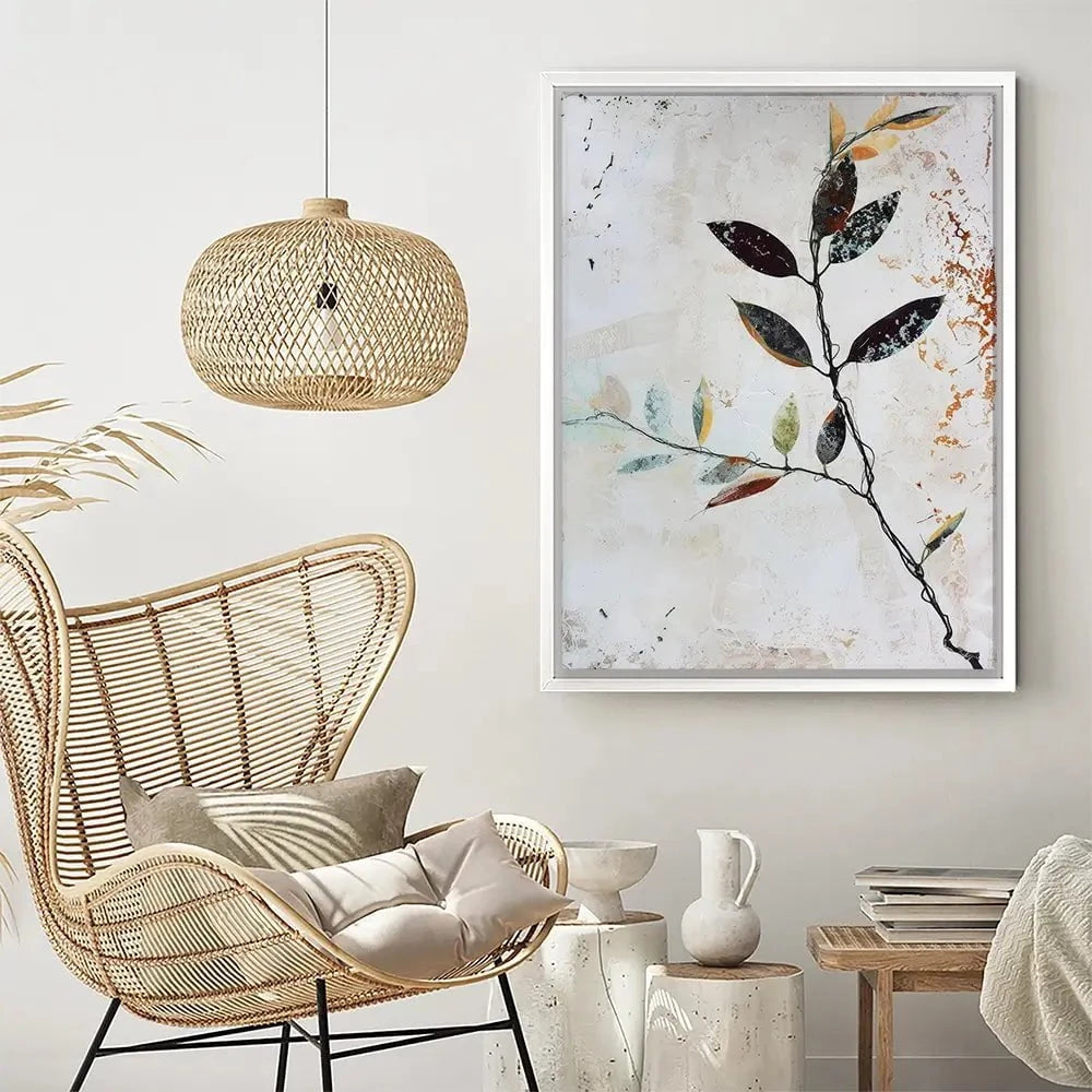 Rustic Leaves Canvas Print Rustic Leaves Canvas Print wall art product Treechild