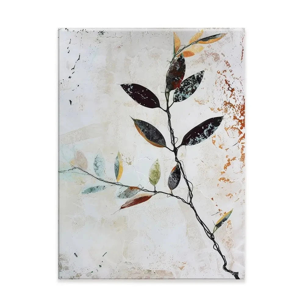 Rustic Leaves Canvas Print Rustic Leaves Canvas Print wall art product Treechild
