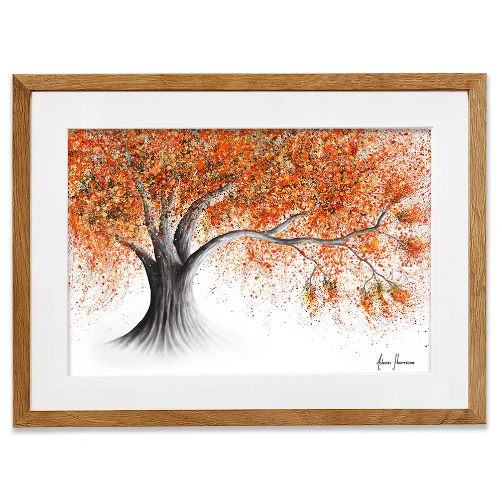 Rusty Sunshine Tree Framed Art Print Rusty Sunshine Tree Framed Art Print wall art product Ashvin Harrison