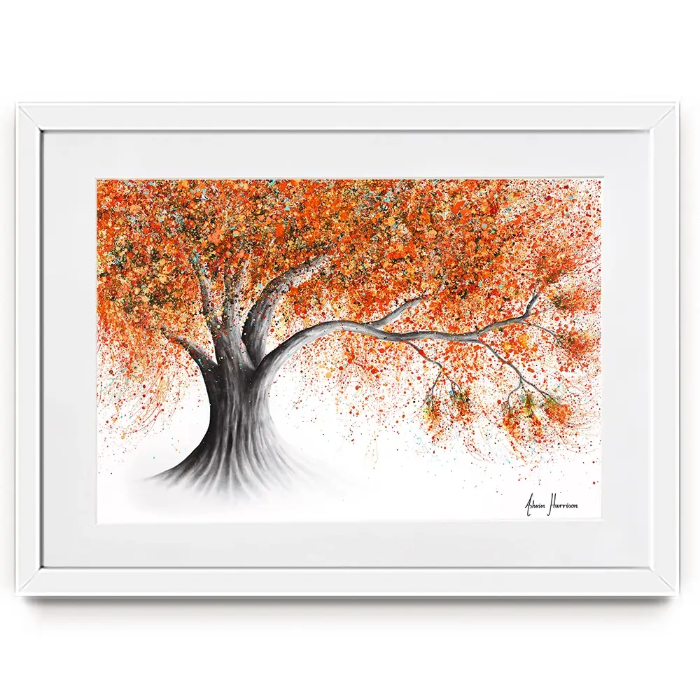 Rusty Sunshine Tree Framed Art Print Rusty Sunshine Tree Framed Art Print wall art product Ashvin Harrison