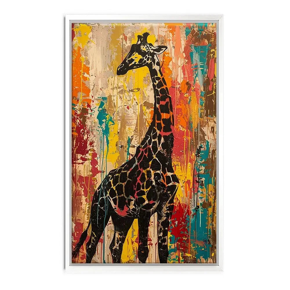 Safari Giraffe Canvas Print Safari Giraffe Canvas Print wall art product Franklyn Gregory - Independent