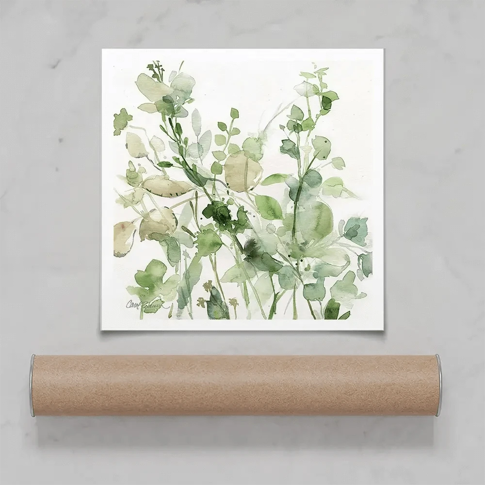 Sage Garden 2 Square Art Print Sage Garden 2 Square Art Print wall art product Carol Robinson