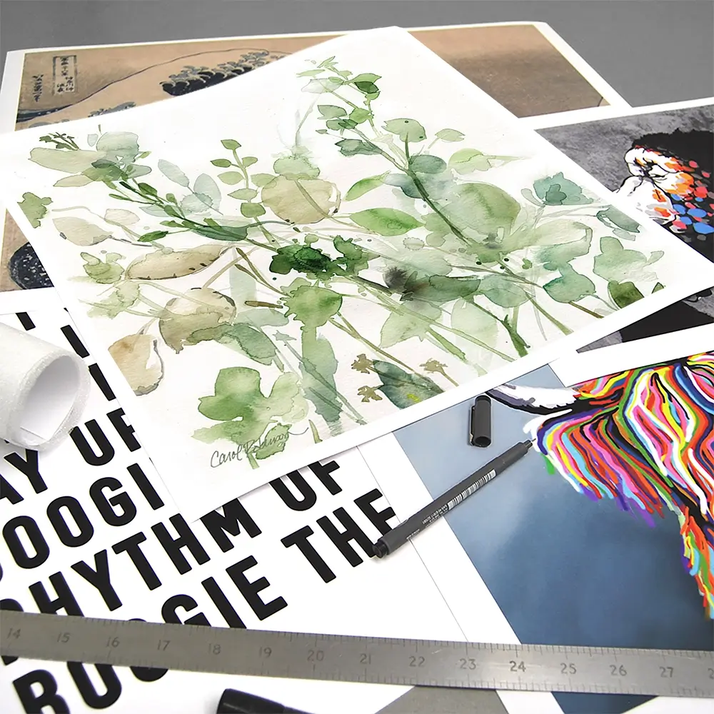 Sage Garden 2 Square Art Print Sage Garden 2 Square Art Print wall art product Carol Robinson