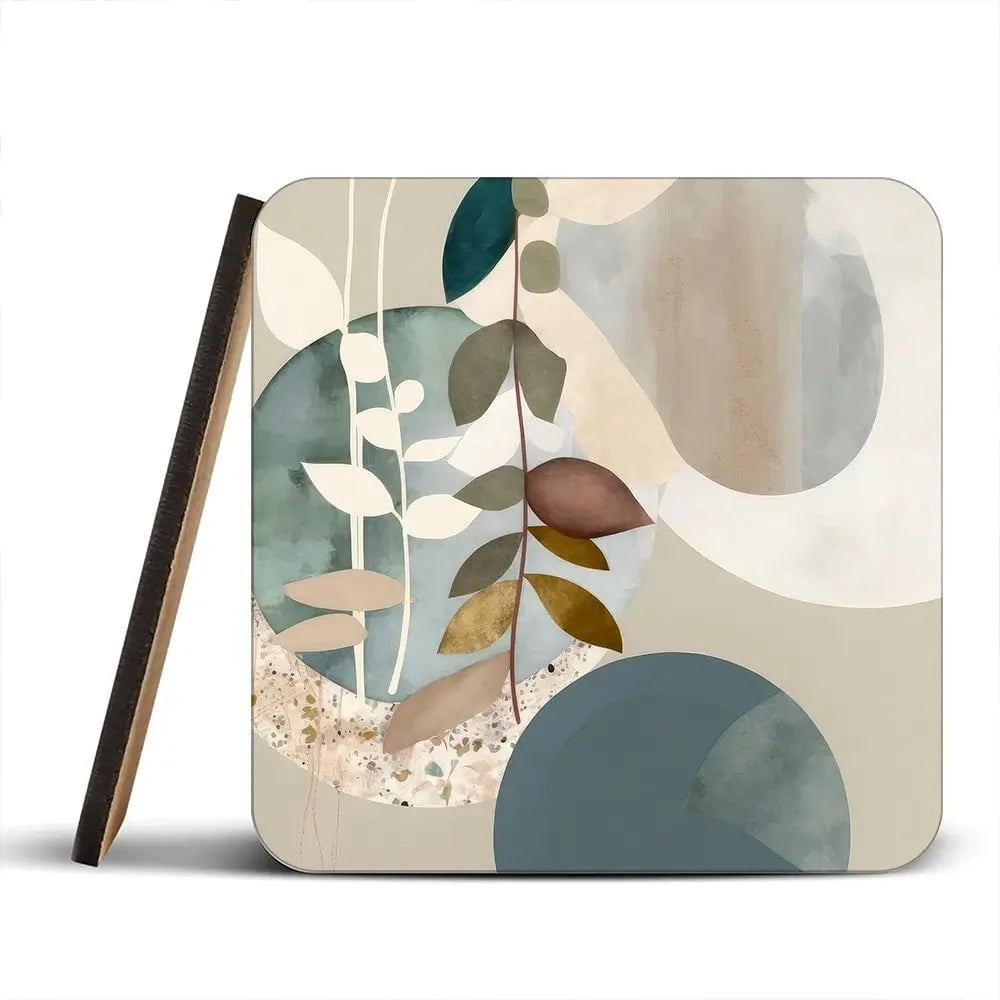 Sage Mod Mirage Coaster Set Sage Mod Mirage Coaster Set wall art product Isabella Karolewicz