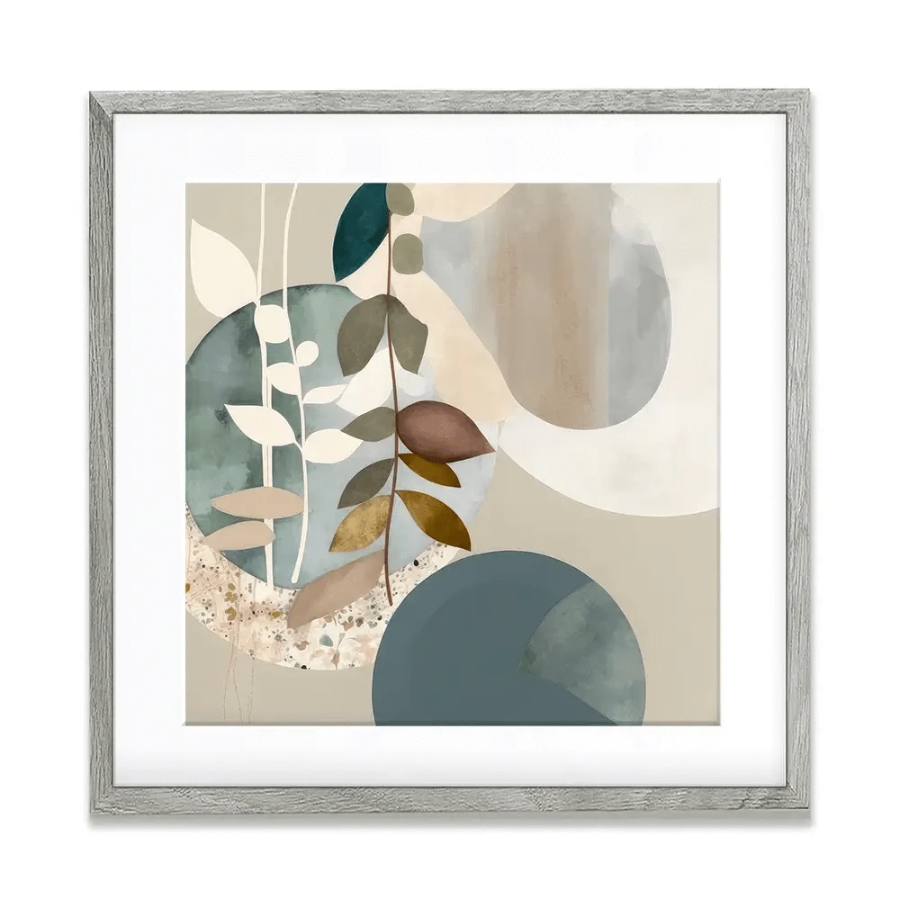 Sage Mod Mirage Square Framed Art Print Sage Mod Mirage Square Framed Art Print wall art product Isabella Karolewicz