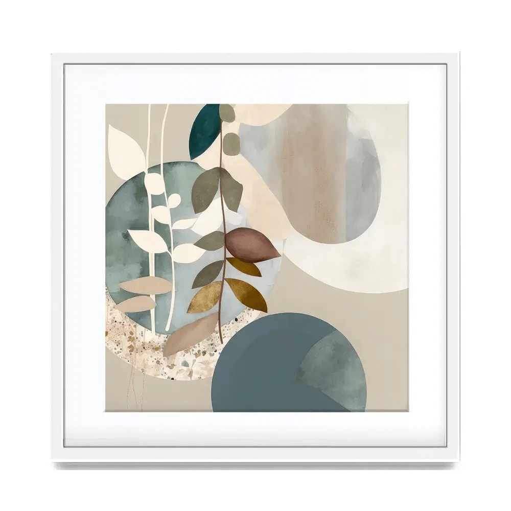 Sage Mod Mirage Square Framed Art Print Sage Mod Mirage Square Framed Art Print wall art product Isabella Karolewicz