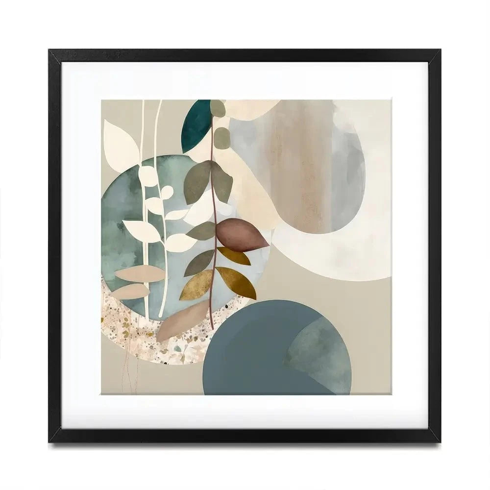 Sage Mod Mirage Square Framed Art Print Sage Mod Mirage Square Framed Art Print wall art product Isabella Karolewicz