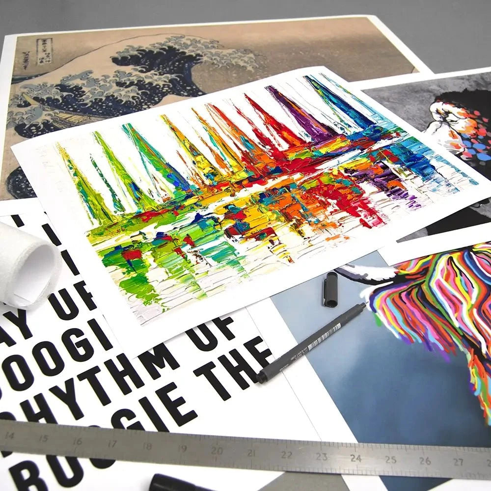 Sail With Me Art Print Sail With Me Art Print wall art product Osnat Tzadok