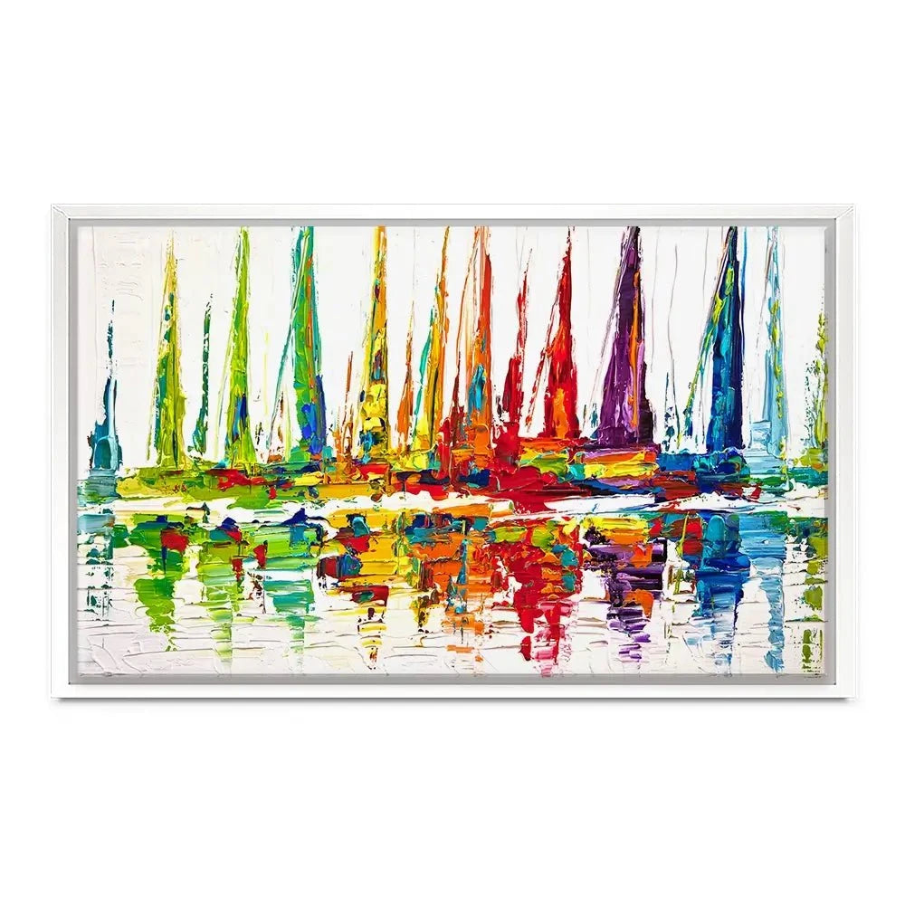 Sail With Me Canvas Print Sail With Me Canvas Print wall art product Osnat Tzadok