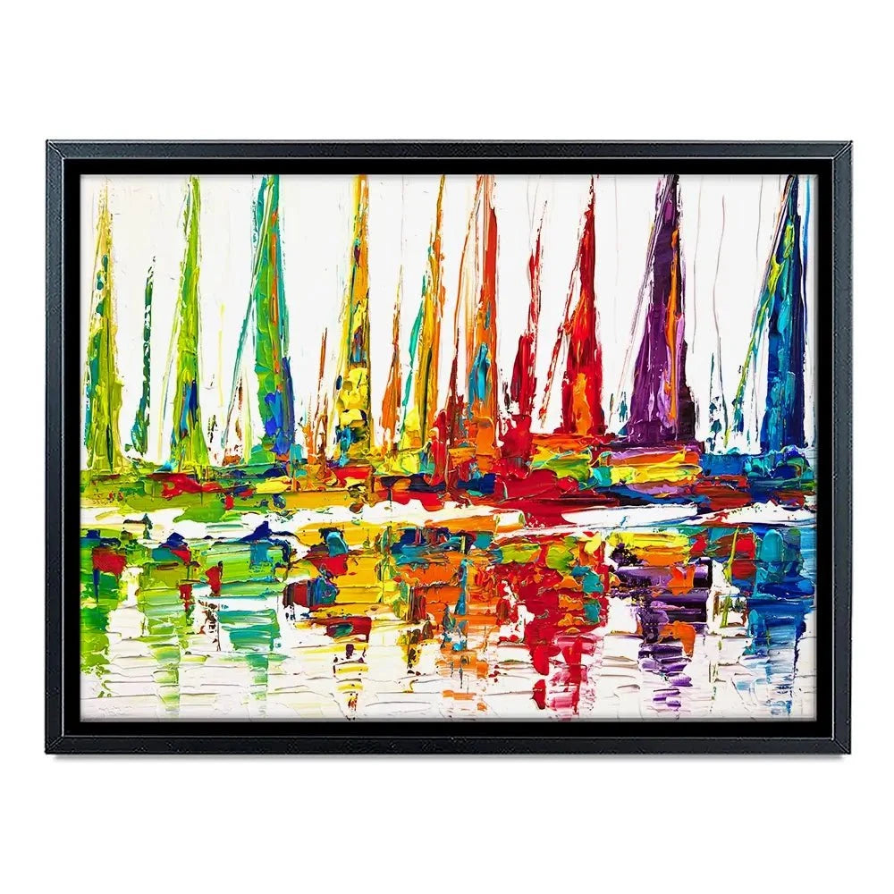 Sail With Me Canvas Print Sail With Me Canvas Print wall art product Osnat Tzadok