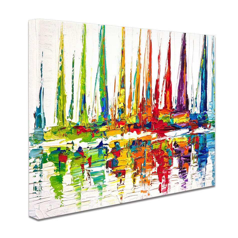 Sail With Me Canvas Print wall art product Osnat Tzadok