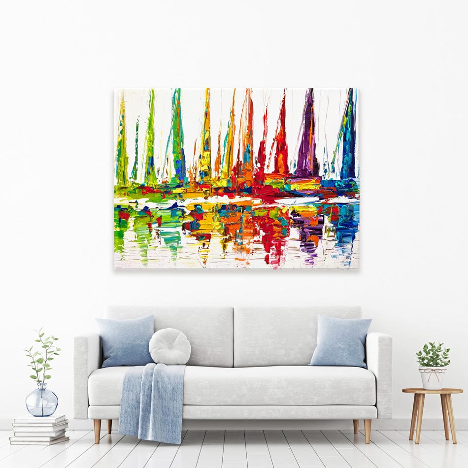 Sail With Me Canvas Print wall art product Osnat Tzadok
