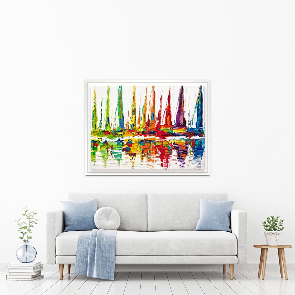 Sail With Me Canvas Print wall art product Osnat Tzadok