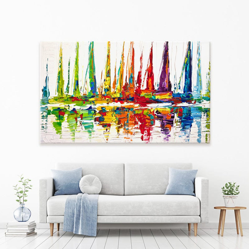 Sail With Me Canvas Print wall art product Osnat Tzadok