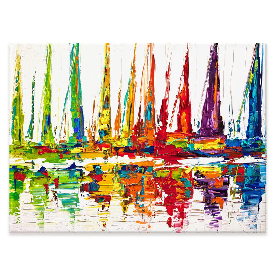 Sail With Me Canvas Print wall art product Osnat Tzadok