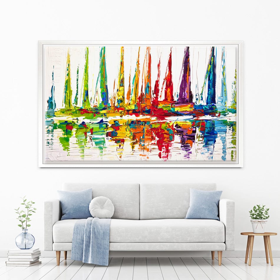 Sail With Me Canvas Print wall art product Osnat Tzadok