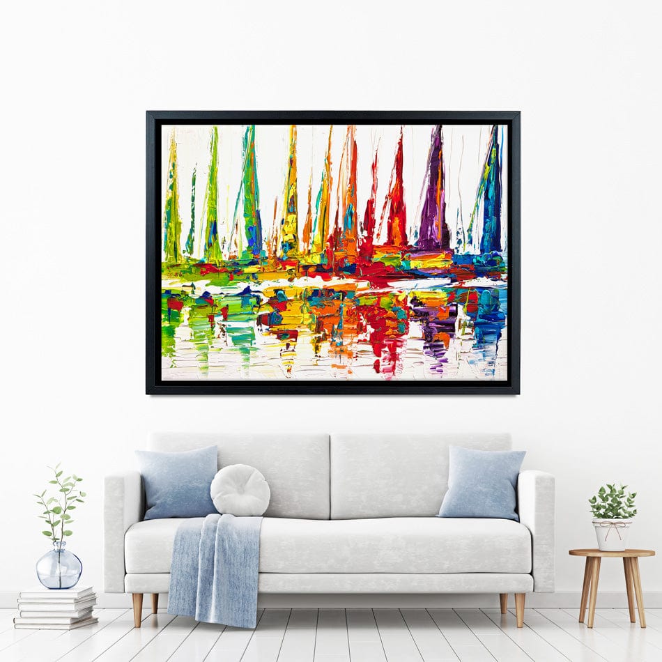 Sail With Me Canvas Print wall art product Osnat Tzadok