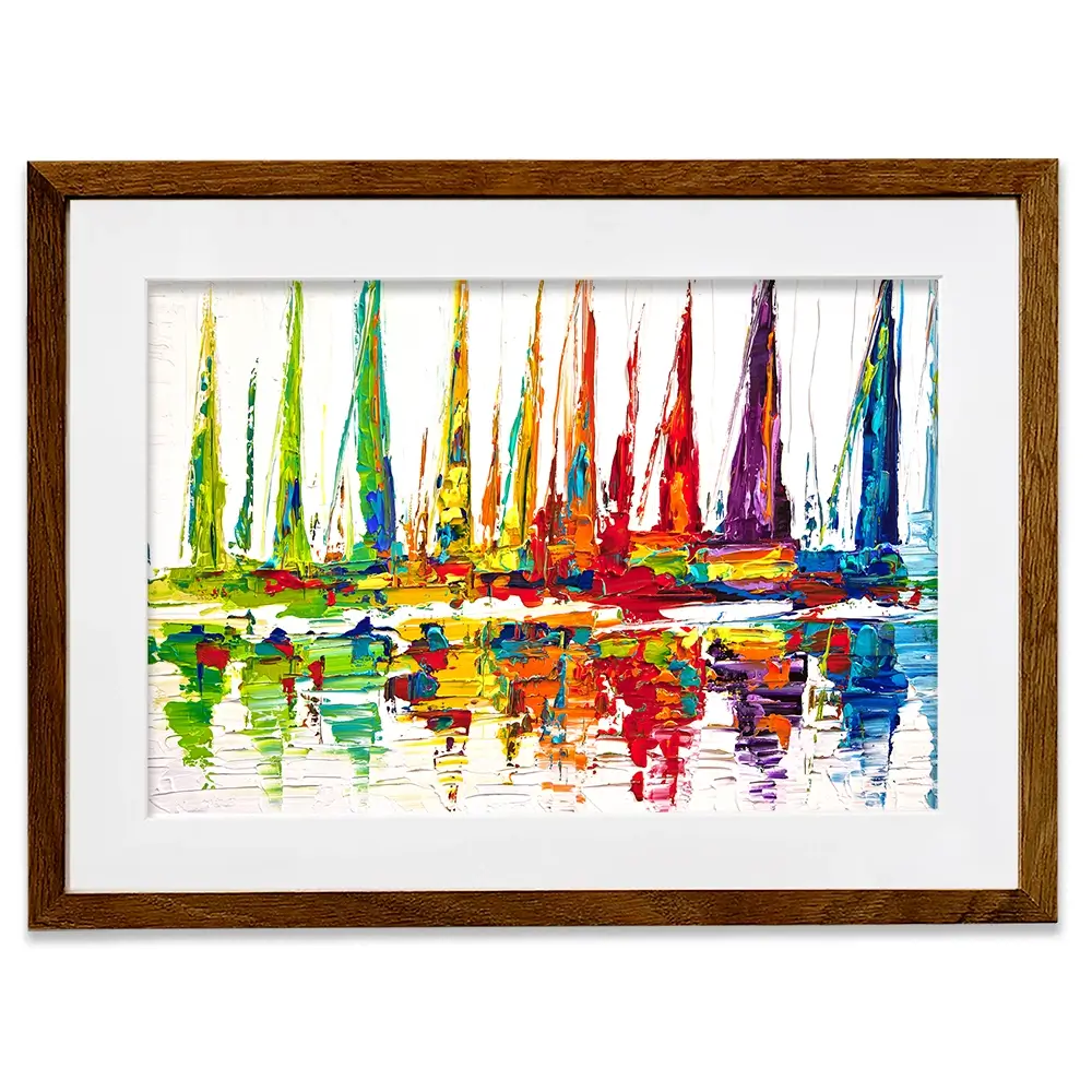 Sail With Me Framed Art Print Sail With Me Framed Art Print wall art product Osnat Tzadok