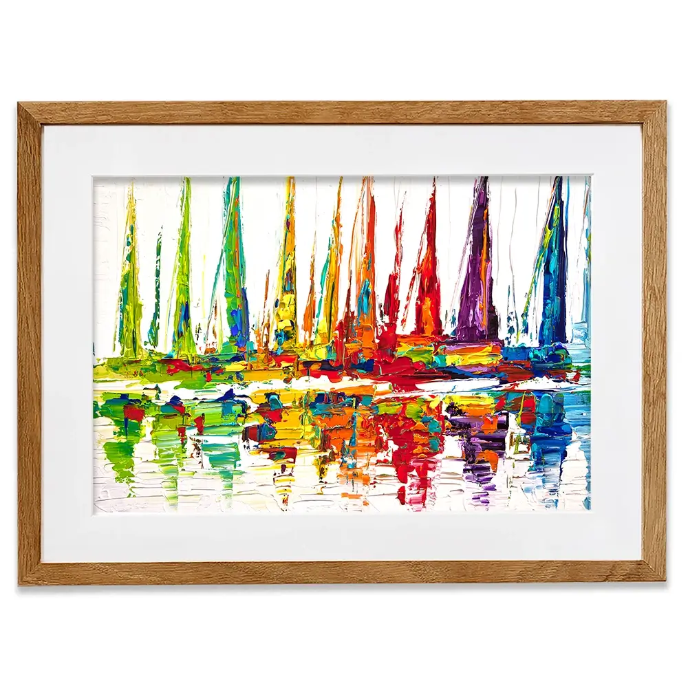 Sail With Me Framed Art Print Sail With Me Framed Art Print wall art product Osnat Tzadok