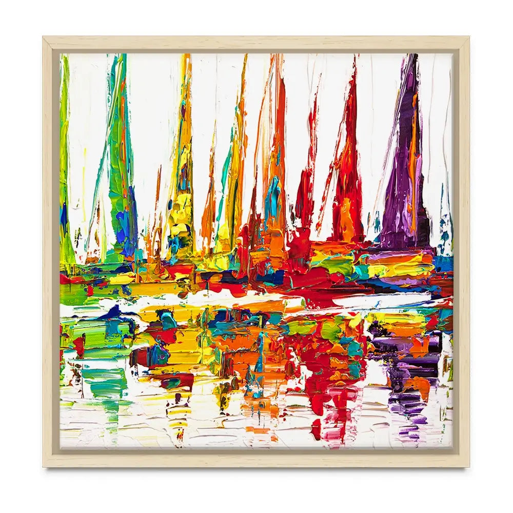 Sail With Me Oversized Canvas Print Sail With Me Oversized Canvas Print wall art product Osnat Tzadok